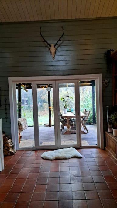 Comfortable Chalet In A Unique Location In Forest Essen Esterno foto