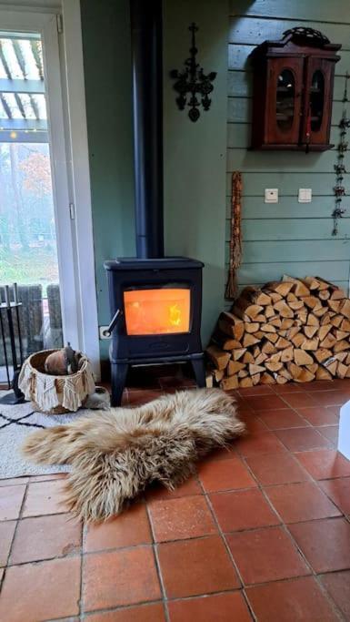 Comfortable Chalet In A Unique Location In Forest Essen Esterno foto